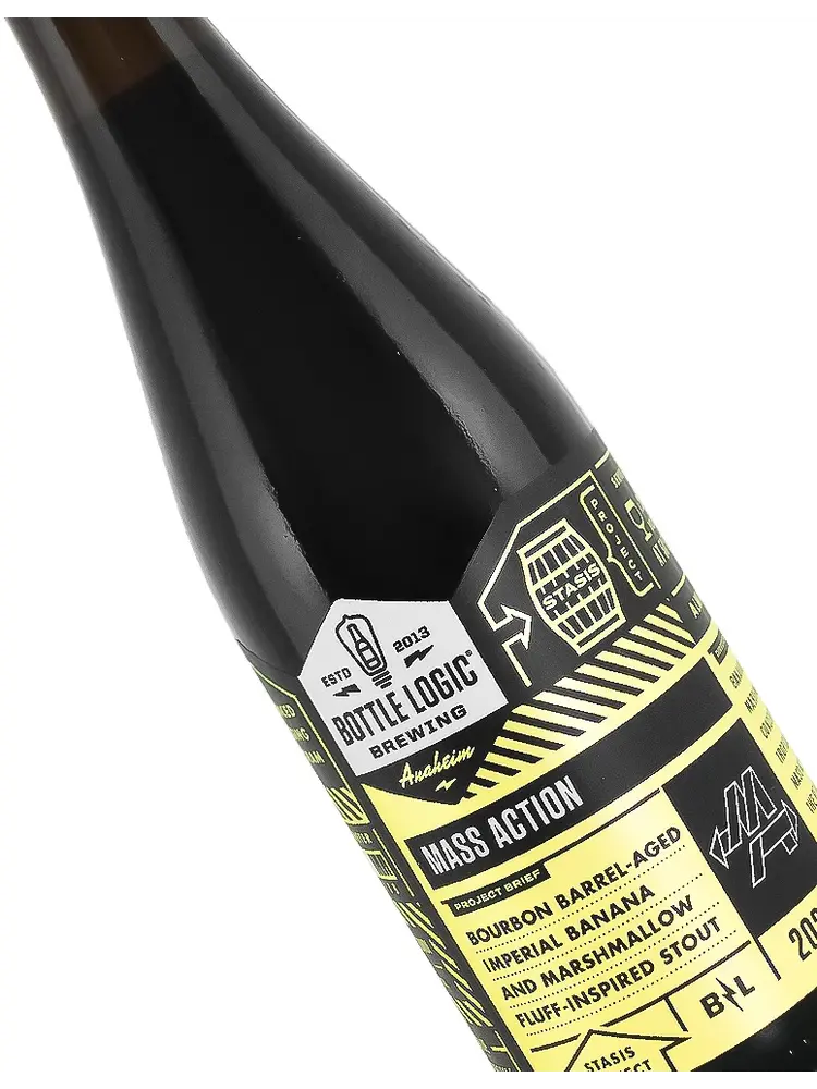 Bottle Logic Brewing "Mass Action" Banana Coconut Stout 500ml Bottle - Anaheim, CA