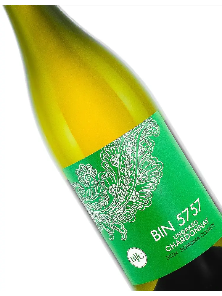 BVC "Bin 5757" 2021 Unoaked Chardonnay, Sonoma County