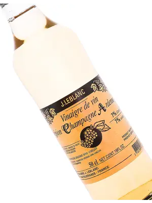 J. LeBlanc "Vinaigre de vin Region Champagne Ardenne" Champagne Vinegar 16oz Bottle, France