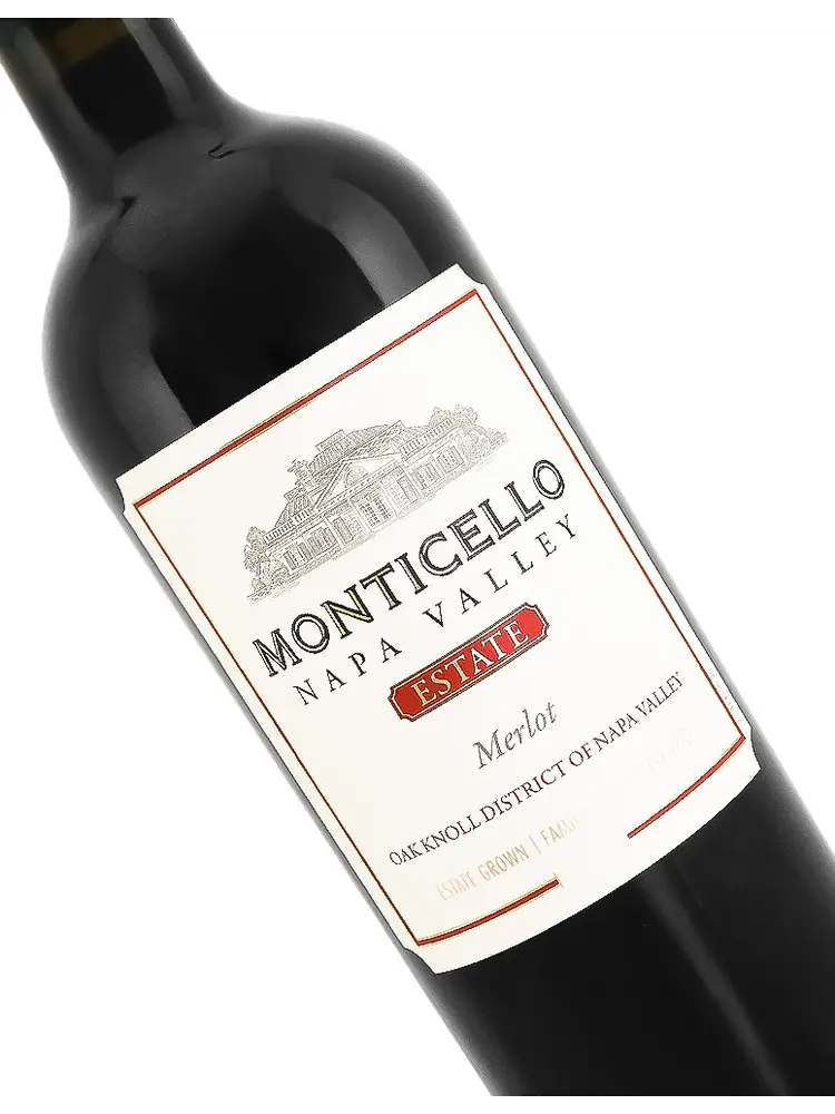 Monticello Estate 2020 Merlot, Oak Knoll District, Napa Valley