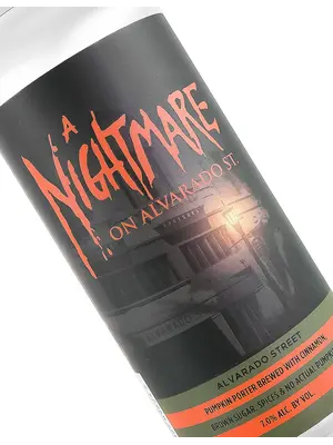 Alvarado Street Brewery "A Nightmare On Alvarado St." Pumpkin Porter 16oz Can - Salinas, CA