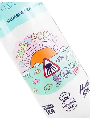 Humble Sea Brewing "Jellyfish Minefield" DDH Foggy IPA 16oz Can - Santa Cruz, CA