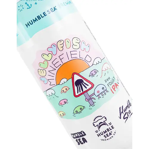 Humble Sea Brewing "Jellyfish Minefield" DDH Foggy IPA 16oz Can - Santa Cruz, CA
