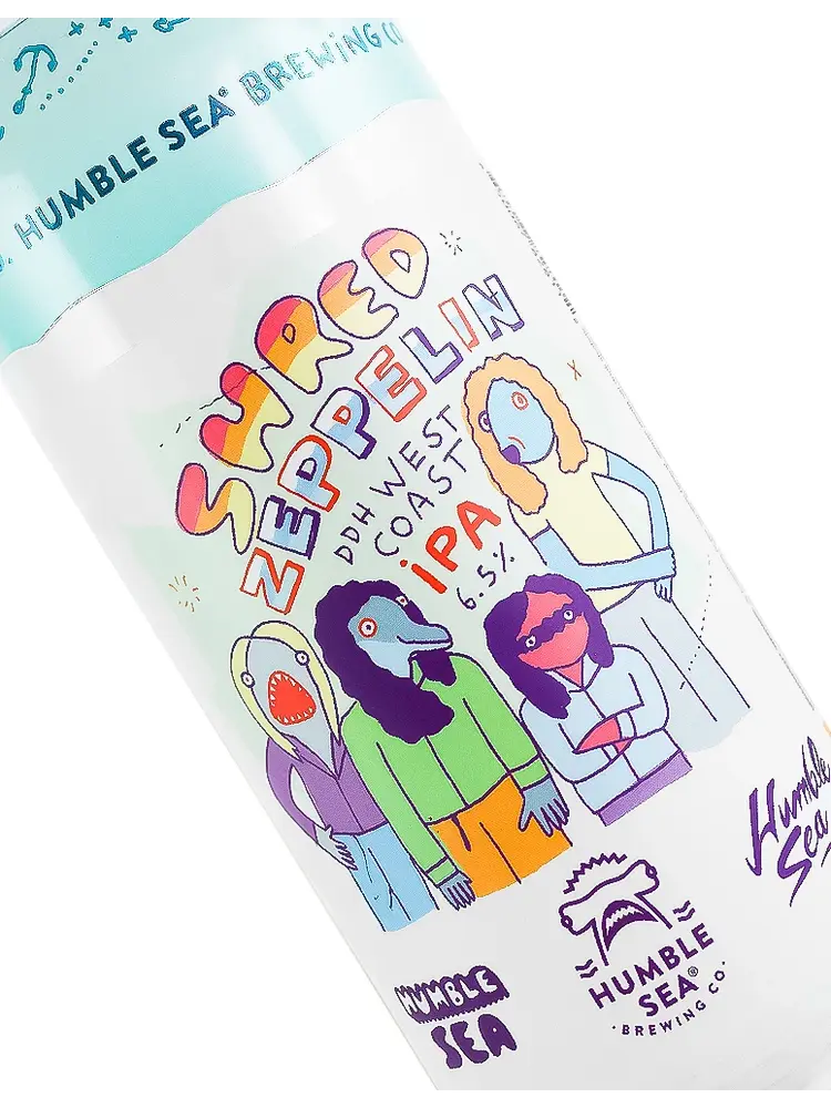 Humble Sea Brewing "Shred Zeppelin" DDH West Coast IPA 16oz Can - Santa Cruz, CA