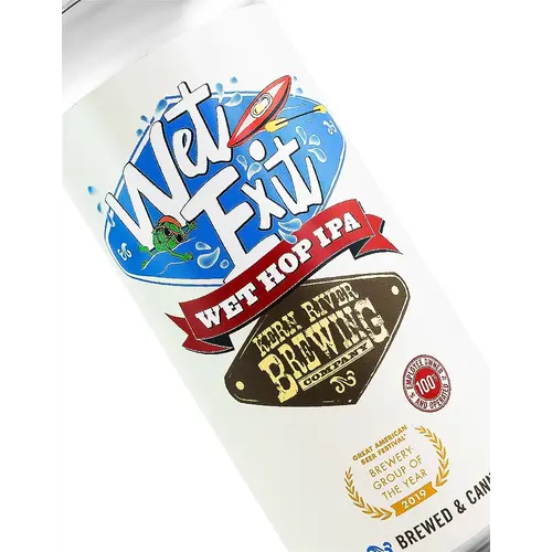 Kern River Brewing "Wet Exit" Wet Hop IPA 16oz Can - Kernville, CA Kern River Brewing "Wet Exit" Wet Hop IPA 16oz Can - Kernville, CA