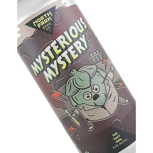 North Park Beer "Mysterious Mystery" TDH Hazy DIPA 16oz Can - San Diego, CA North Park Beer "Mysterious Mystery" TDH Hazy DIPA 16oz Can - San Diego, CA