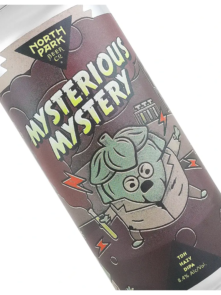North Park Beer "Mysterious Mystery" TDH Hazy DIPA 16oz Can - San Diego, CA