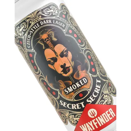 Wayfinder Beer "Smoked Secret Secret" Czech-Style Dark Lager 16oz Can - Portland, OR Wayfinder Beer "Smoked Secret Secret" Czech-Style Dark Lager 16oz Can - Portland, OR