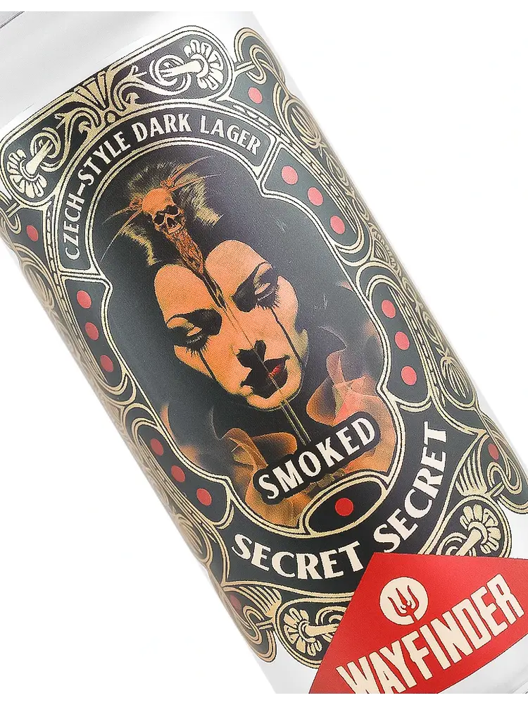 Wayfinder Beer "Smoked Secret Secret" Czech-Style Dark Lager 16oz Can - Portland, OR