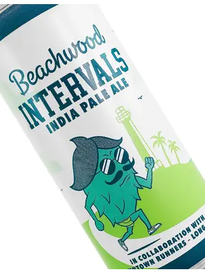 Beachwood Brewing/Dowtown Runners "Intervals" India Pale Ale 16oz Can - Huntington Beach, CA