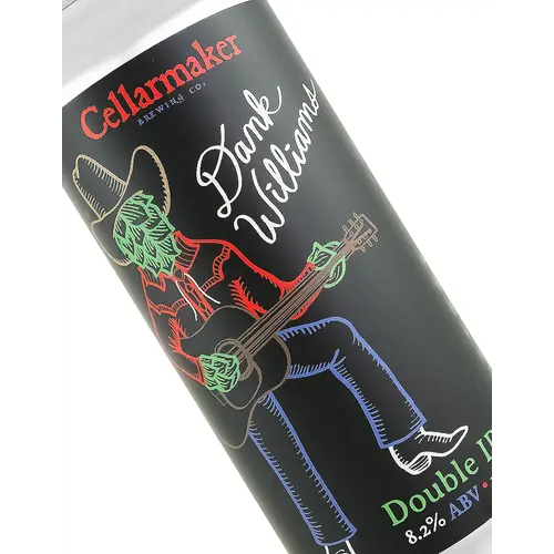 Cellarmaker Brewing "Dank Williams" Double IPA 16oz Can - Oakland, CA