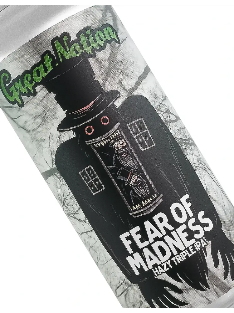Greation Notion Brewing "Fear Of Madness" Hazy Triple IPA 16oz Can - Portland, OR