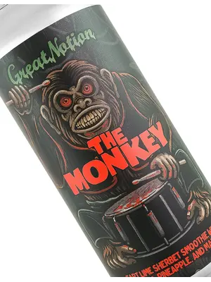 Great Notion Brewing "The Monkey" Tart Lime Sherbet Smoothie 16oz Can - Portland, OR