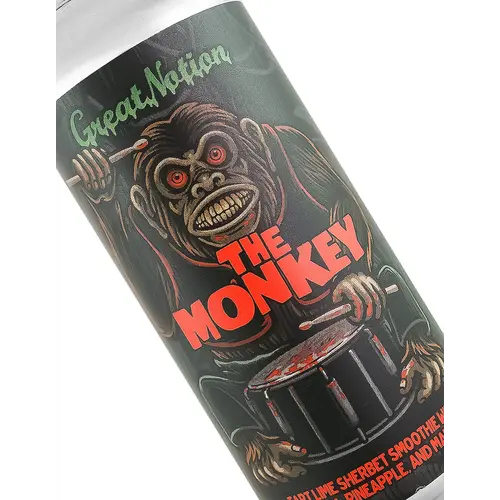 Great Notion Brewing "The Monkey" Tart Lime Sherbet Smoothie 16oz Can - Portland, OR Great Notion Brewing "The Monkey" Tart Lime Sherbet Smoothie 16oz Can - Portland, OR