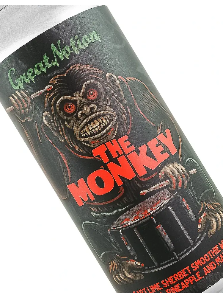 Great Notion Brewing "The Monkey" Tart Lime Sherbet Smoothie 16oz Can - Portland, OR
