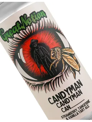 Great Notion Brewing "Candyman Candyman Can...." Strawberry, Tangerine & Vanilla Tart Ale 16oz Can - Portland, OR
