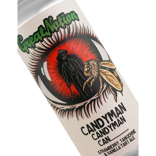 Great Notion Brewing "Candyman Candyman Can...." Strawberry, Tangerine & Vanilla Tart Ale 16oz Can - Portland, OR Great Notion Brewing "Candyman Candyman Can...." Strawberry, Tangerine & Vanilla Tart Ale 16oz Can - Portland, OR