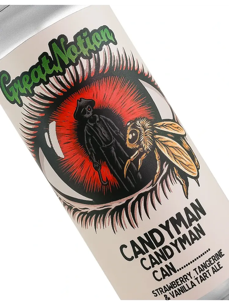 Great Notion Brewing "Candyman Candyman Can...." Strawberry, Tangerine & Vanilla Tart Ale 16oz Can - Portland, OR