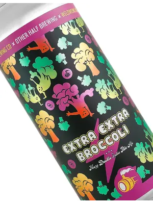 Weldwerks Brewing/Other Half Brewing "Extra Extra Broccoli" Hazy Double India Pale Ale 16oz Can - Greeley, CO