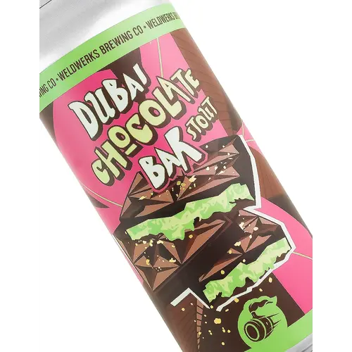 Weldwerks Brewing "Dubai Chocolate Bar" Stout 16oz Can - Greeley, CO Weldwerks Brewing "Dubai Chocolate Bar" Stout 16oz Can - Greeley, CO