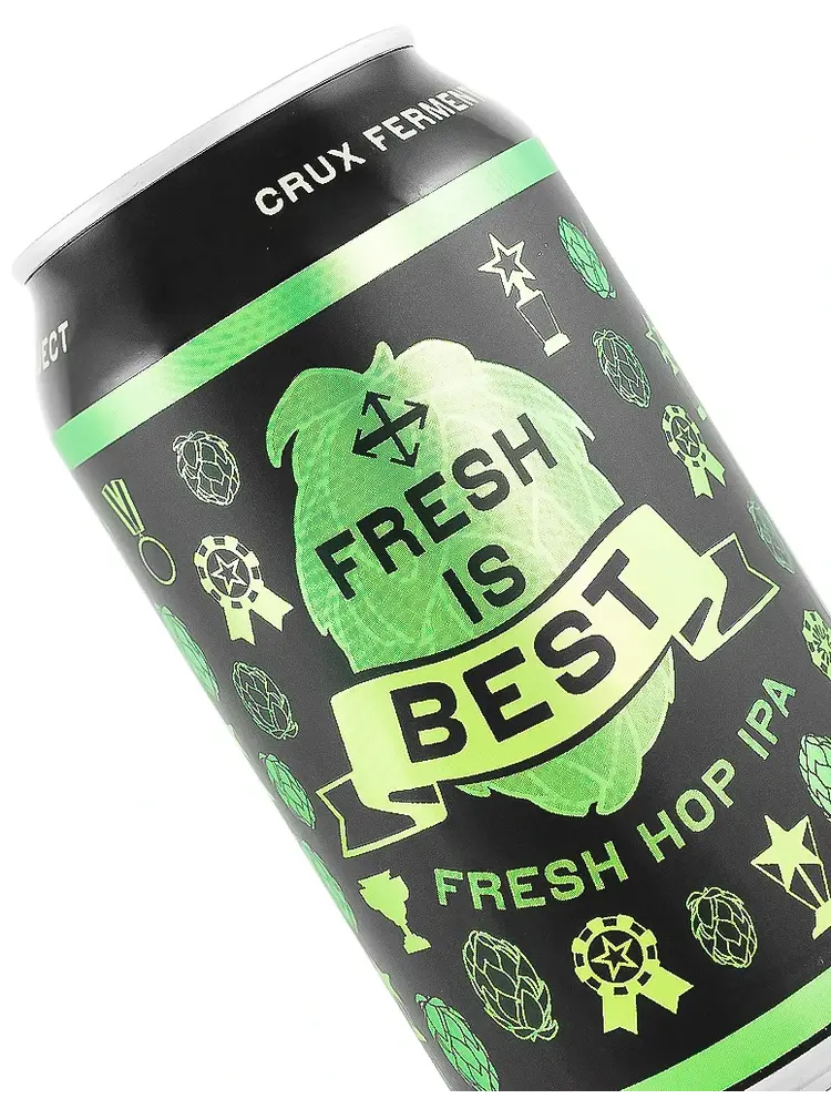 Crux Fermentation Project "Fresh Is Best" Fresh Hop IPA 12oz Can - Bend, OR
