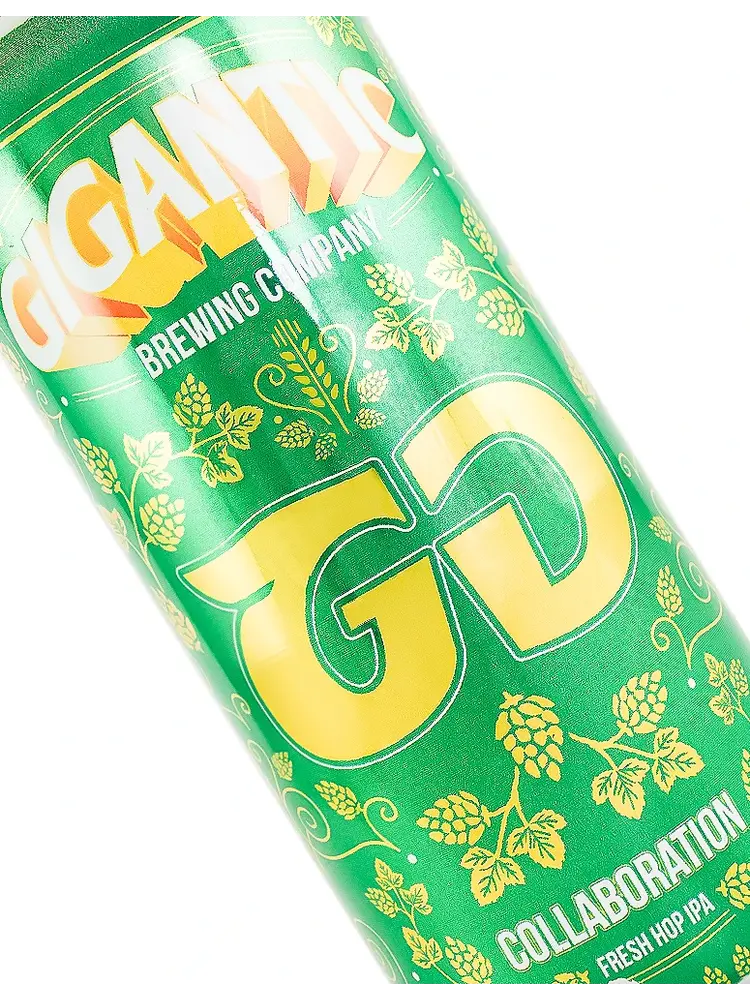 Gigantic Brewing/Georgetown Brewing "Collaboration" Fresh Hop IPA 16oz Can - Portland, OR