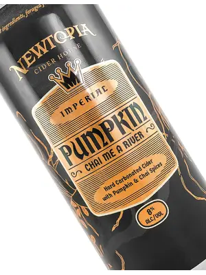 Newtopia Cider House "Pumpkin Chai Me A River" Cider 16oz Can - San Diego, CA