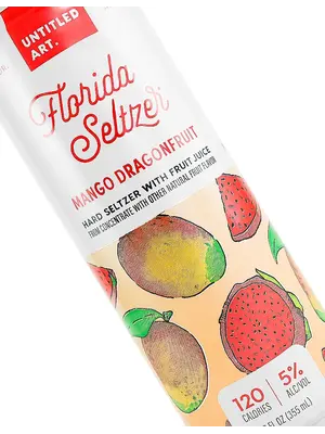 Untitled Art Florida Seltzer "Mango Dragonfruit" Hard Seltzer 12oz Can - Waunakee, WI