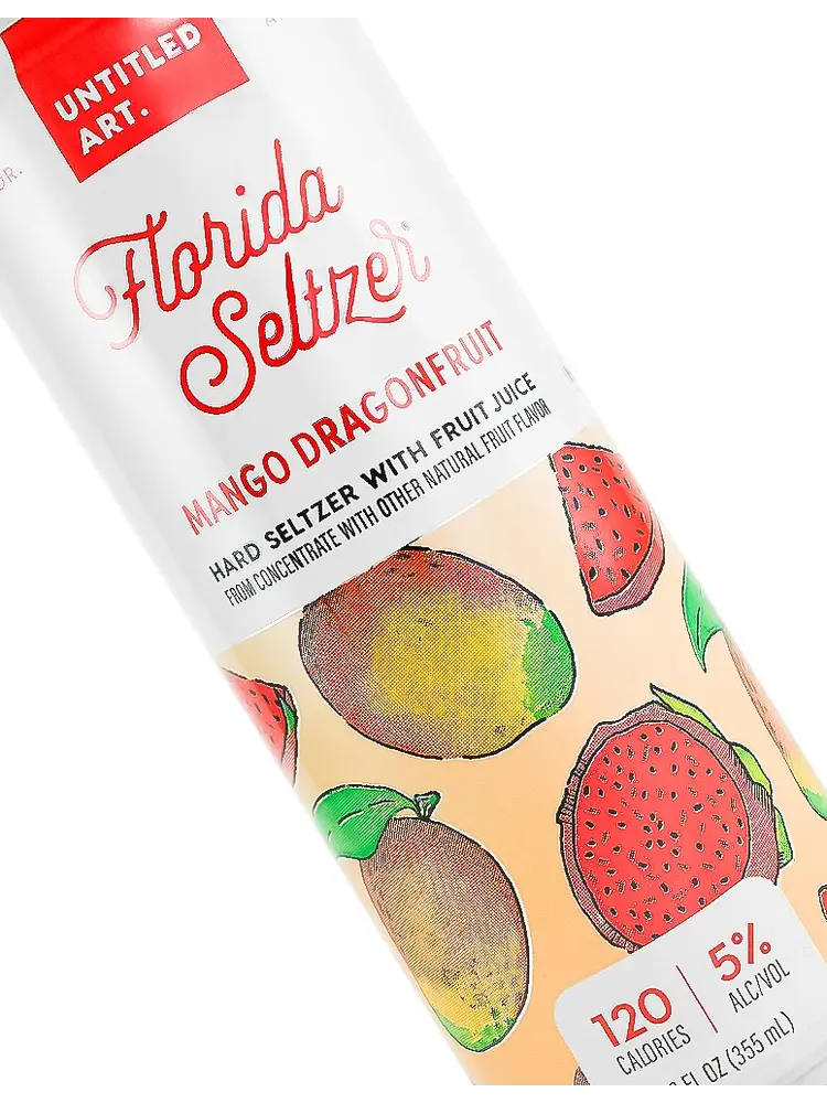 Untitled Art Florida Seltzer "Mango Dragonfruit" Hard Seltzer 12oz Can - Waunakee, WI