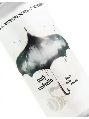 Weldwerks Brewing "Goth Umbrella" Black India Pale Ale 16oz Can - Greeley, CO