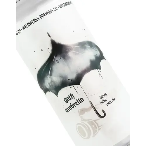 Weldwerks Brewing "Goth Umbrella" Black India Pale Ale 16oz Can - Greeley, CO Weldwerks Brewing "Goth Umbrella" Black India Pale Ale 16oz Can - Greeley, CO