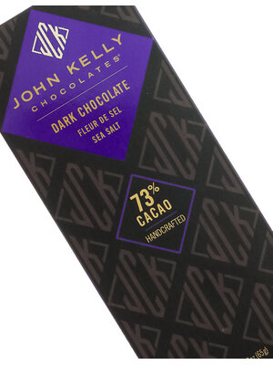 John Kelly Dark Chocolate "Fleur de Sel" Sea Salt Bar 2.3oz, Los Angeles, California