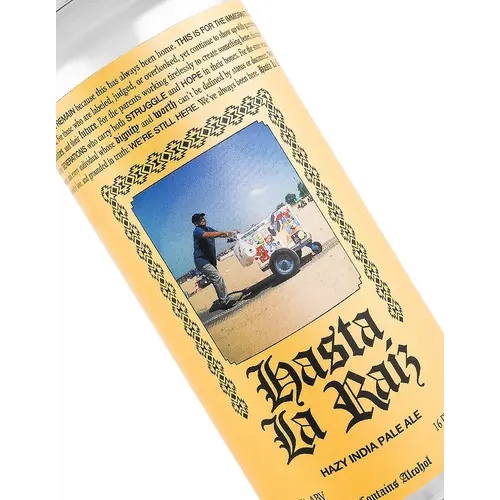 Highland Park Brewery "Hasta La Raiz" Hazy India Pale Ale 16oz Can - Los Angeles, CA
