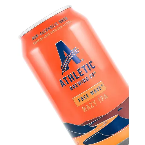 Athletic Brewing "Free Wave" Hazy IPA 12oz Can - San Diego, CA Athletic Brewing "Free Wave" Hazy IPA 12oz Can - San Diego, CA
