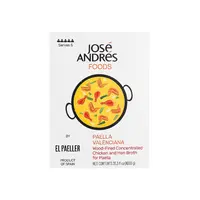Jose Andres Paella Valenciana Wood-Fired Concentrated Chicken & Hen Broth 35.3oz Can, Spain