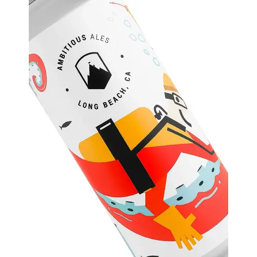 Ambitious Ales "Scuba Steve" XPA 16oz Can - Long Beach, CA Ambitious Ales "Scuba Steve" XPA 16oz Can - Long Beach, CA