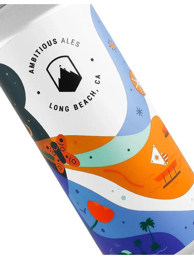 Ambitious Ales "Maganda Mo" Berliner-Style Weisse 16oz Can - Long Beach, CA