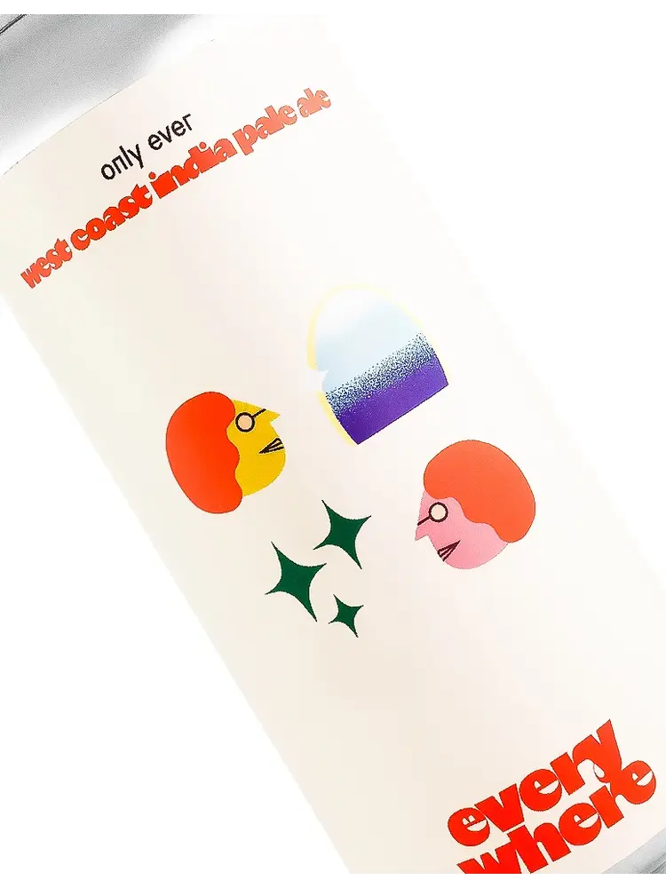 Everywhere Beer "Only Ever" West Coast India Pale Ale 16oz Can - Orange, CA