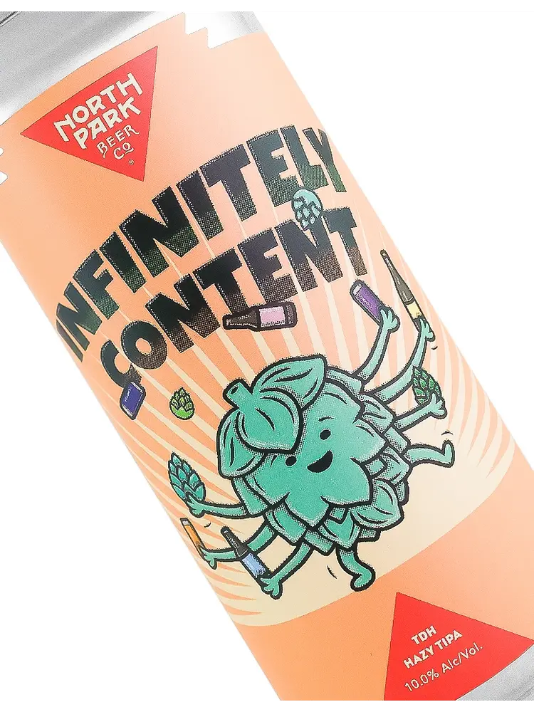 North Park Beer "Infinitely Content" TDH Hazy TIPA 16oz Can - San Diego, CA
