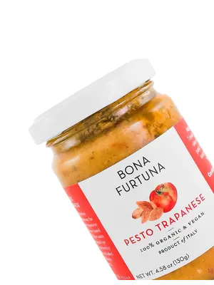 Bona Furtuna Pesto "Trapanese" 4.58oz Jar, Italy