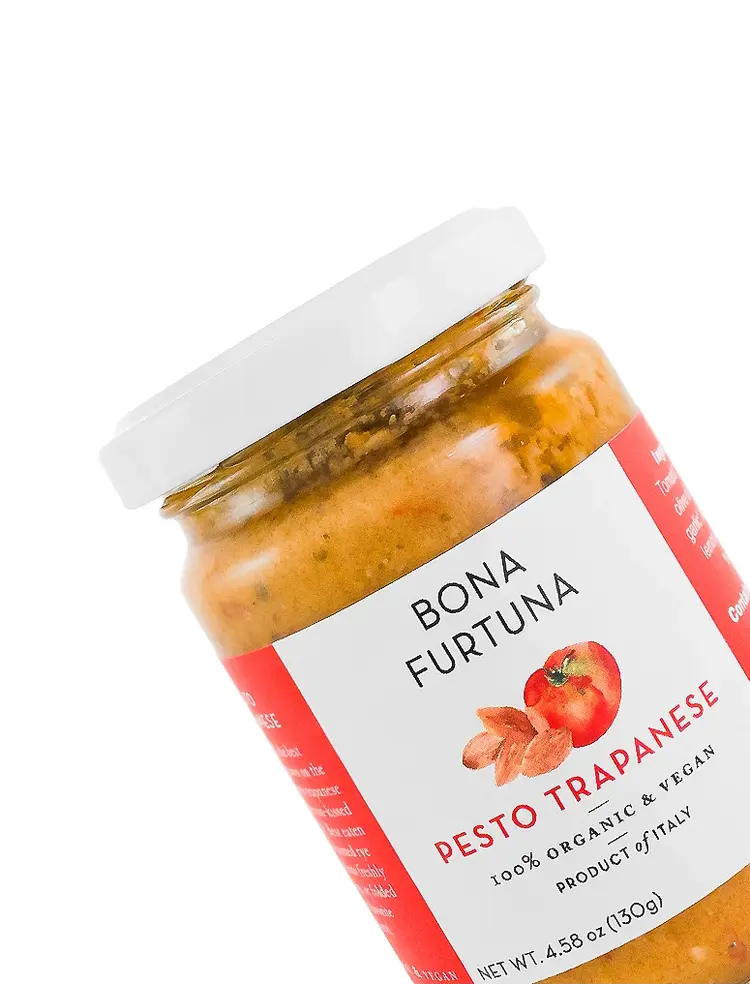 Bona Furtuna Pesto "Trapanese" 4.58oz Jar, Italy