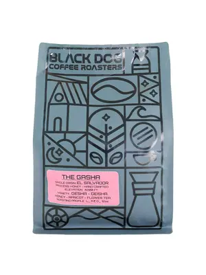 Black Dog Coffee Roasters "The Gasha" From El Salvador Whole Bean Coffee 12oz Bag, Signal Hill, California