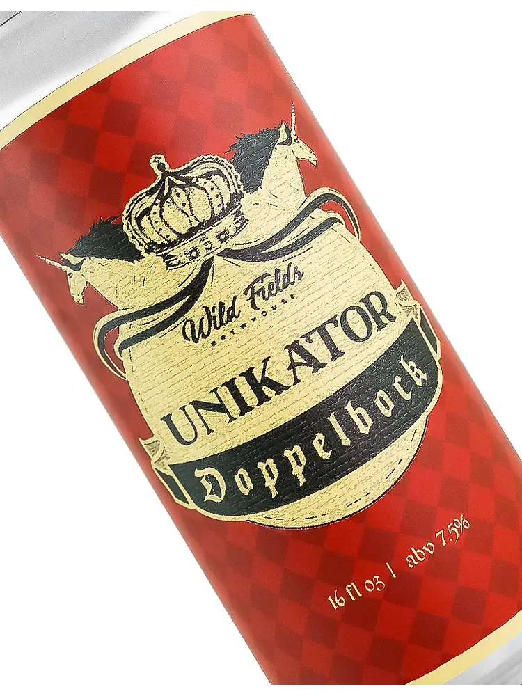 Wild Fields Brewhouse "Unikator" Doppelbock 16oz Can - Atascadero, CA