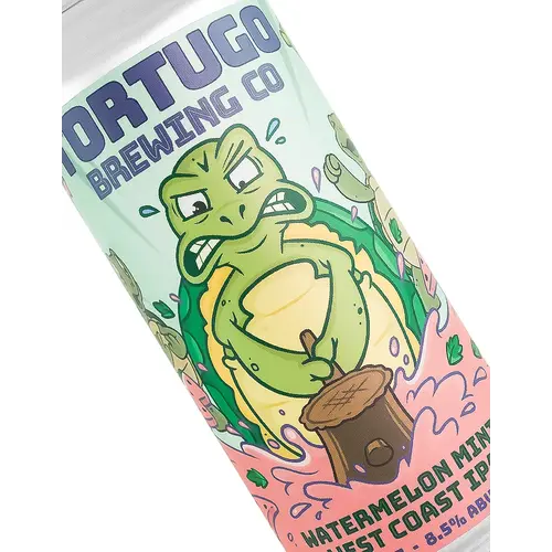 Tortugo Brewing "Watermelon Mint West Coast IPA" Double India Pale Ale 16oz Can - Inglewood, CA Tortugo Brewing "Watermelon Mint West Coast IPA" Double India Pale Ale 16oz Can - Inglewood, CA