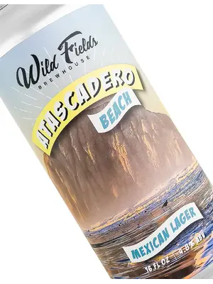 Wild Fields Brewhouse "Atascadero Beach" Mexican Lager 16oz Can- Atascadero, CA