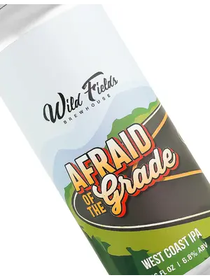 Wild Fields Brewhouse " Afraid Of The Grade" West Coast IPA 16oz Can - Atascadero, CA