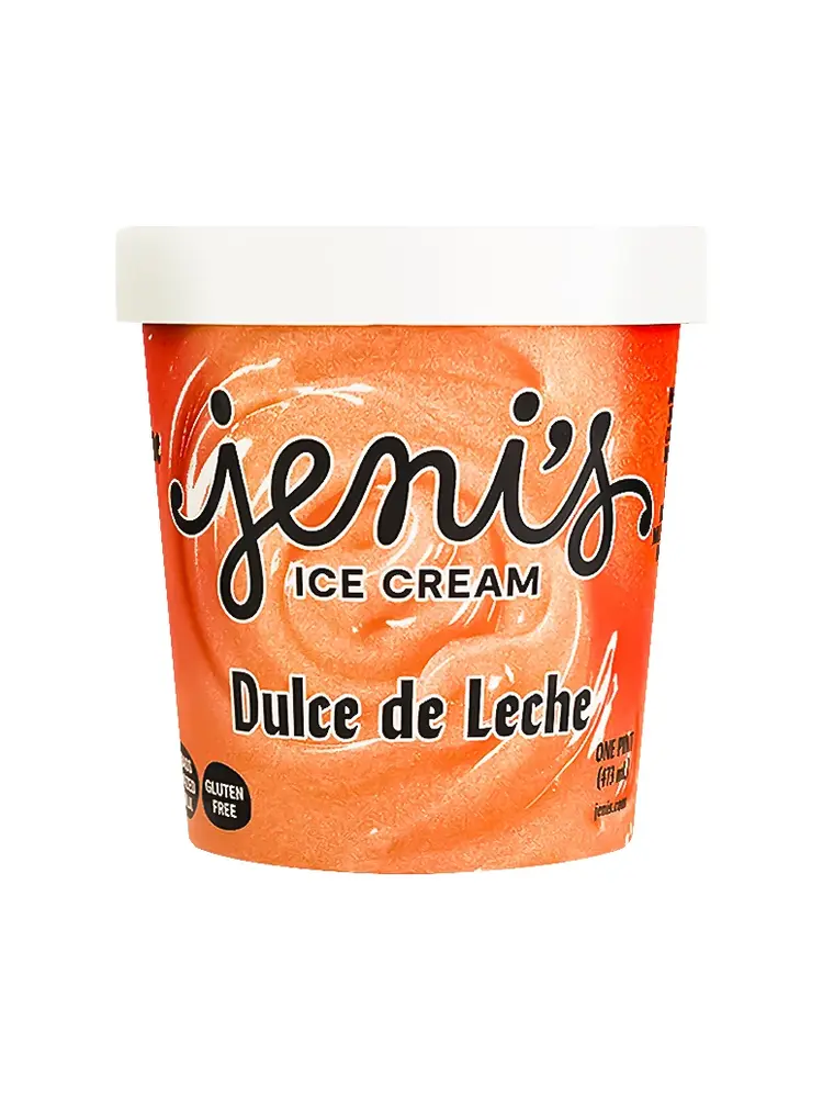 Jeni's "Dulce de Leche" Holiday Gooey Dulce de Leche Caramel Ice Cream Pint, Ohio