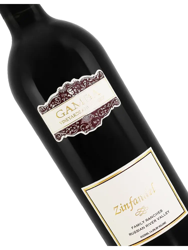 Gamba 2022 Old Vine Zinfandel, Russian River Valley