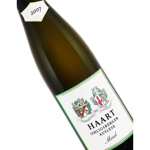 Reinhold Haart 2007 'Wintricher Ohligsberg' Riesling Auslese, Mosel Reinhold Haart 2007 'Wintricher Ohligsberg' Riesling Auslese, Mosel