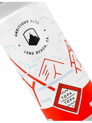 Ambitious Ales/Topa Topa "See You At The Top" West Coast IPA 16oz Can - Long Beach, CA Ambitious Ales/Topa Topa "See You At The Top" West Coast IPA 16oz Can - Long Beach, CA